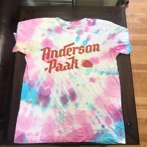 RARE Anderson Paak. Tie dye shirt